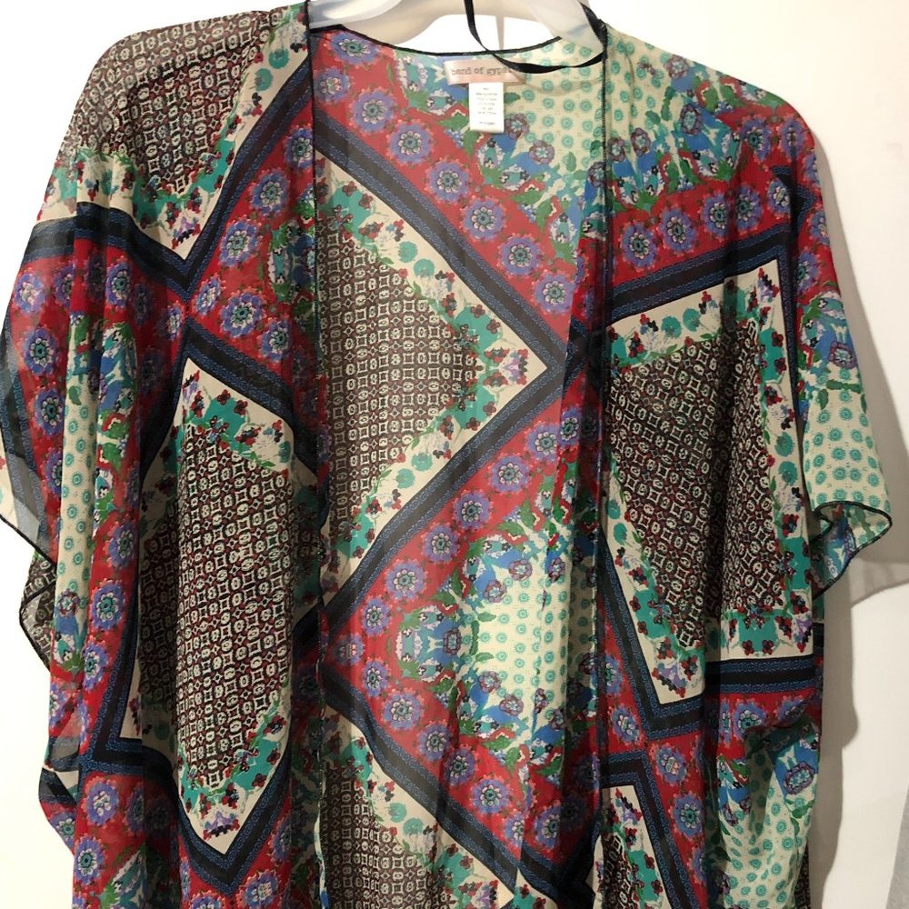 Floral Sheer Cardigan